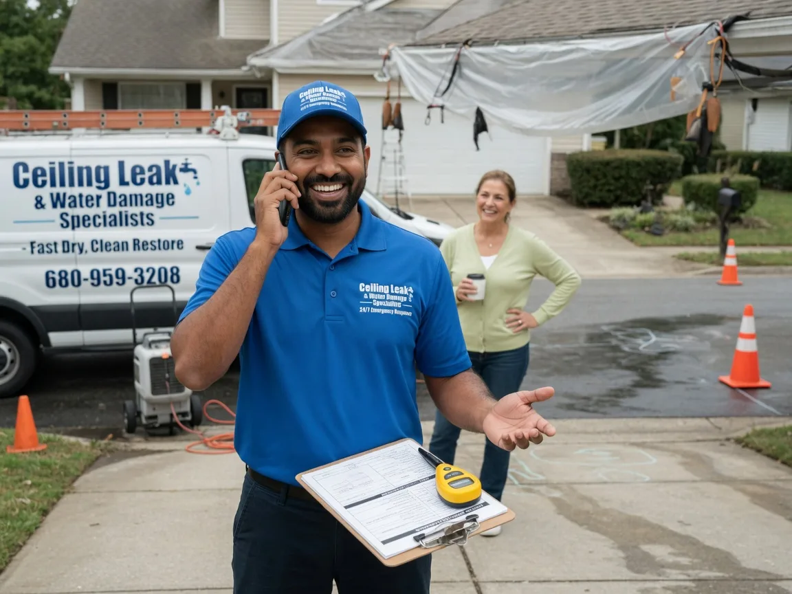 Ceiling Leak Cleanup Sultana, CA FAQs